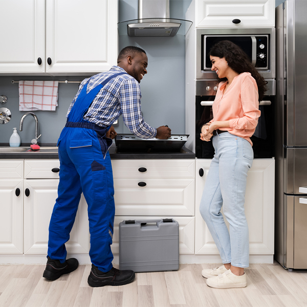 what kind of warranty do you offer on your cooktop repair services in Red Corral